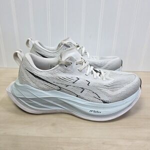 Asics Superblast 2 Running Shoes White Cool Grey  1013A142 Women's 7 Men's 5.5